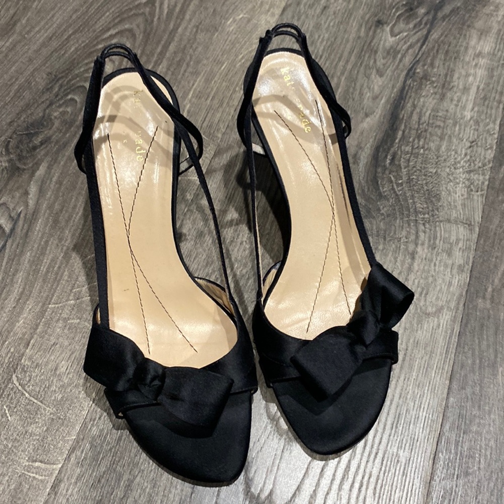 Size 7.5 Kate Spade kitten heels